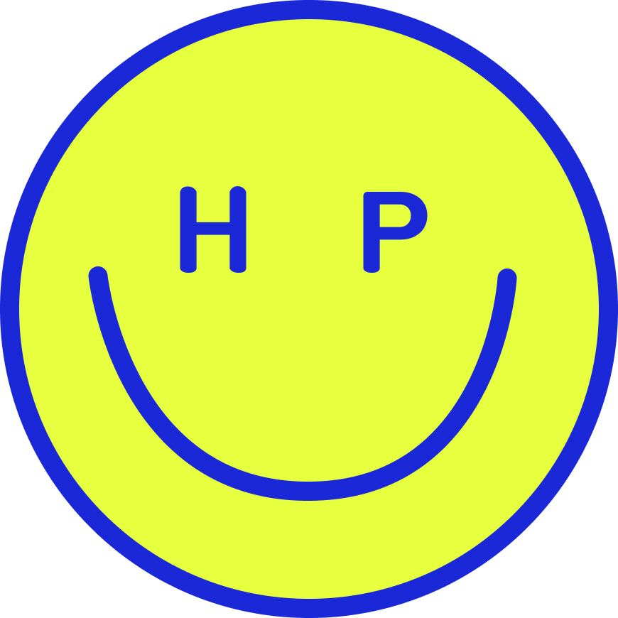 Habit Pilates HP smiley sticker